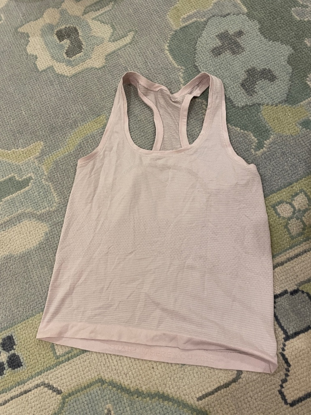 Lululemon Swiftly Tech Racer Back 2.0 Race Length Pink Tank Top